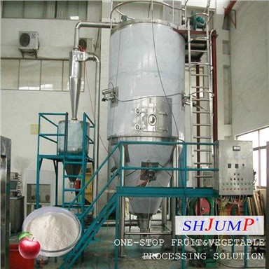 Appelpoederverwerkingslijn