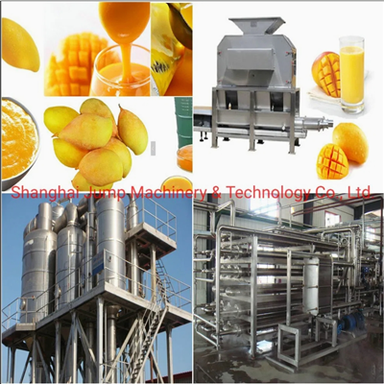 Mangopuree-verwerkingslijn